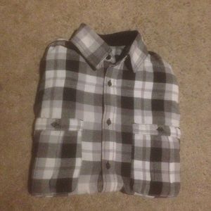 Mossimo black/white flannel
